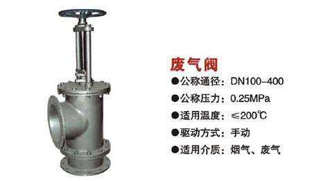 J44W手動廢氣閥